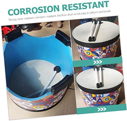 Toyvian Kids Percussion Drum 2 Sets Percussion Drum Toddlers Kids Toy for Kids Music Toddler Toy Wood Kid Drums 3 51EmbAHn+kL. AC