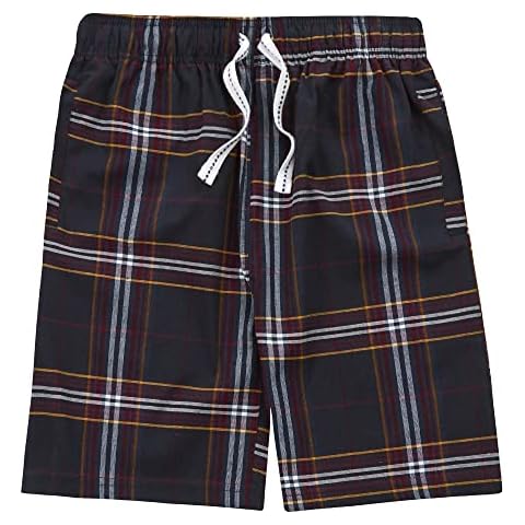 Undercover Boys Navy Check Lounge Shorts Cover