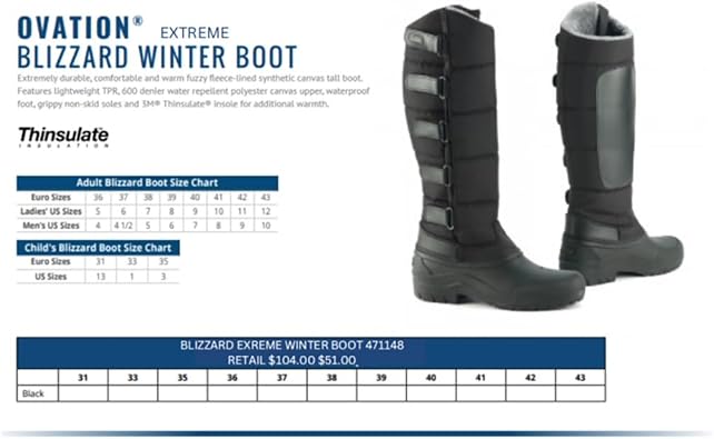 Ovation womens Blizzard