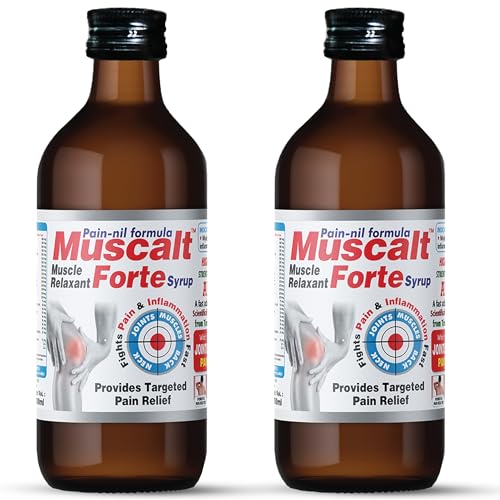 Image of AIMIL Muscalt Forte Syrup (200ml) | Natural Herbal Tonic for Joint Comfort & Flexibility Support | Daily Wellness Liquid for Men and Women (Pack of 2)