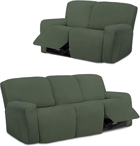 Easy-Going Funda para sofá biplaza reclinable, paquetes de funda para sofá reclinable