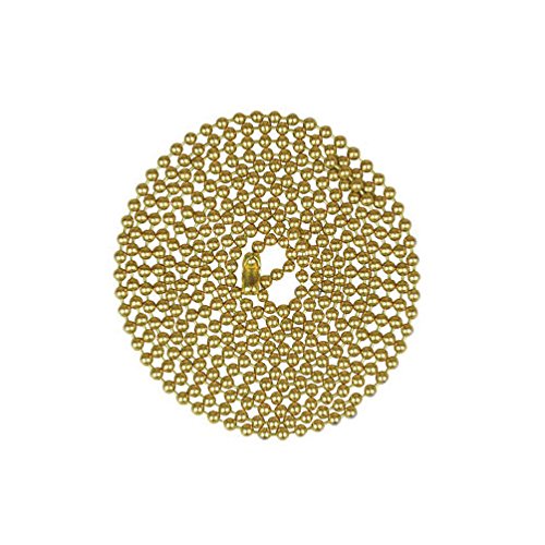 Jandorf Beaded Chain 1/8 In., 5 Ft. Brs