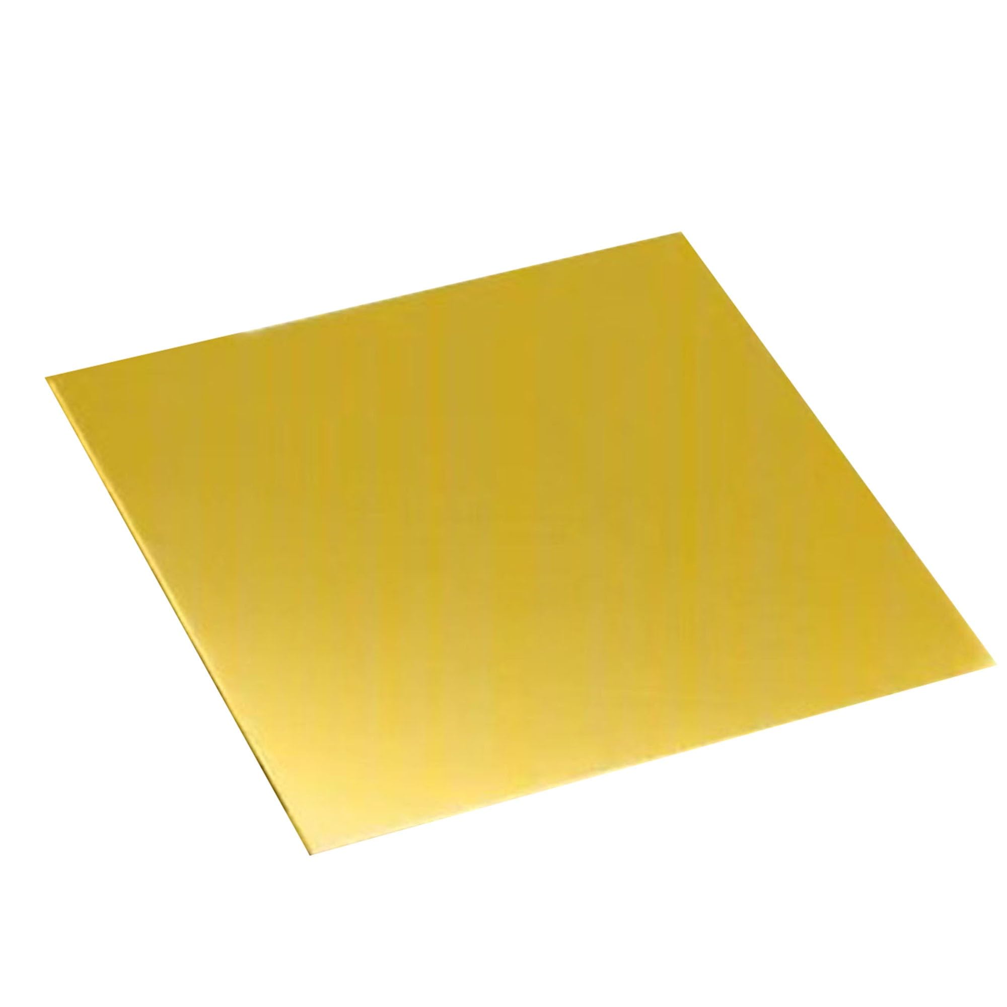 DIY-Bastelarbeiten mit dünnen Messingblechen | 0,02 Zoll verdickte quadratische Messingbleche, verschiedene Größen von flachen Messingblechen(3.5*300*300mm)