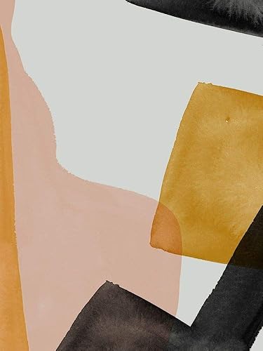 Posterazzi PDXUR766SMALL - Póster de camino urbano dorado, 18 x 24, multicolor