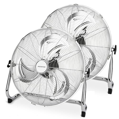 Aigostar Ventilador Industrial 100W, Diámetro 50 cm (20