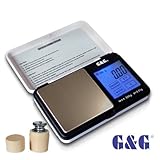 [page_title]-G & G TSWB+G 300g/0,01g + Kalibriergewicht Taschenwaage Feinwaage Digitalwaage Goldwaage Münzwaage