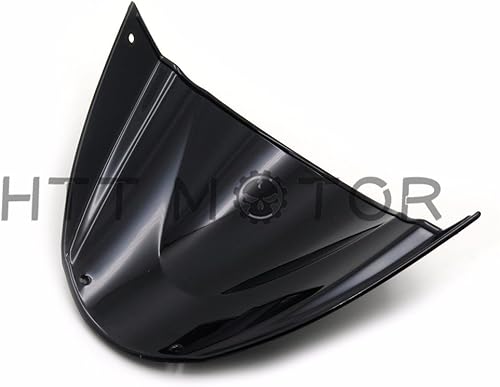 Miniatura 7 de SMT-Parabrisas compatible con Ducati Monster 696 2008 2009 2010 2011 2012-2014 negro B074V39YYR