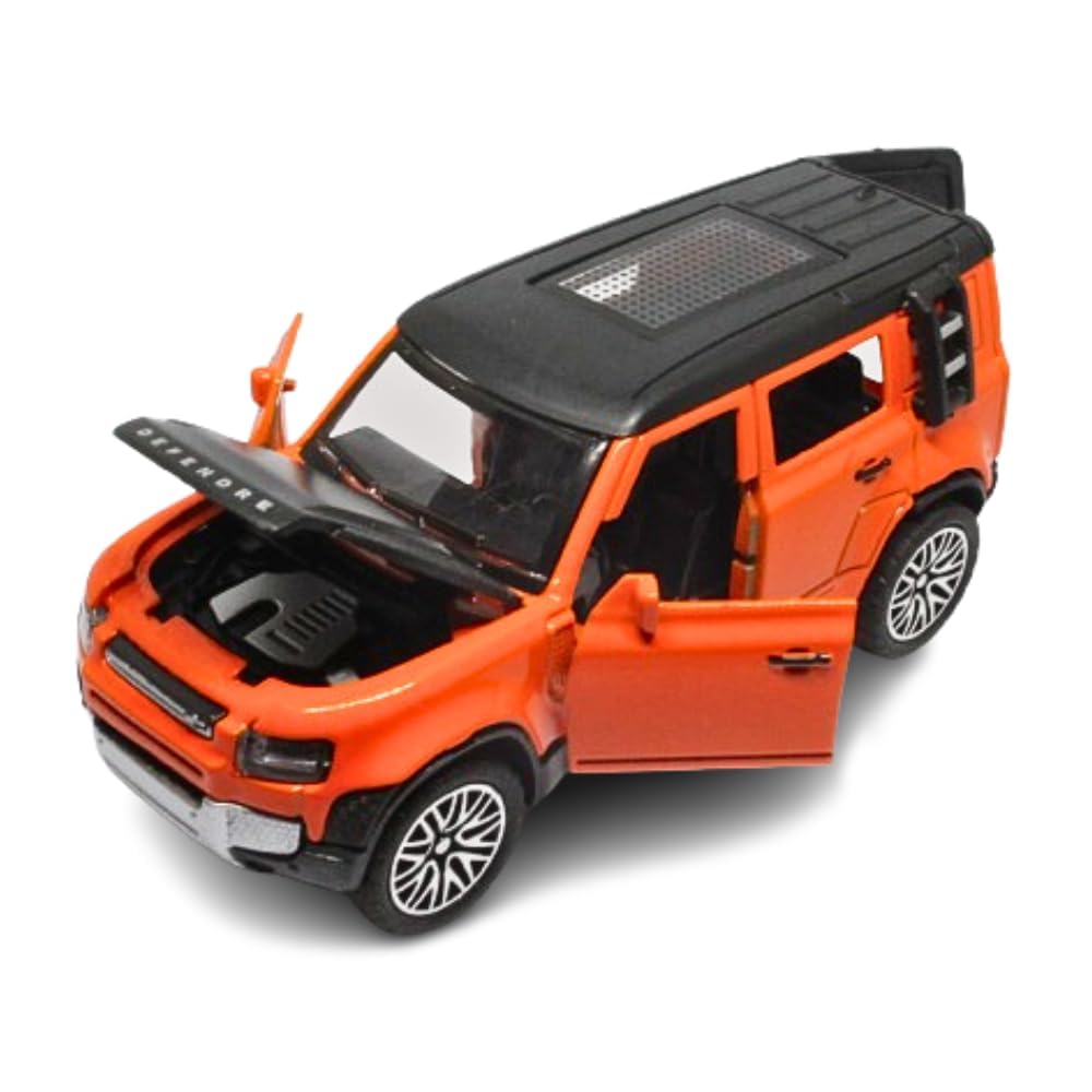 All Rounder Shop Diecast Defender Toy Car, Metal Body, Opening Doors, Pull-Back Action, Unisex Kids (B0D8BM4B6S) Amazon Price History, Amazon Price Tracker