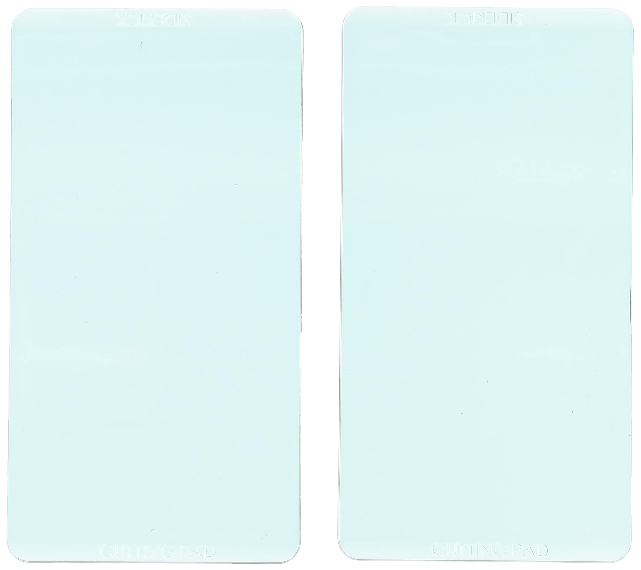 Sizzix Sidekick Cutting Pads, Accessory, 1-Pair, Aqua, 4 7/8 inch x 2 1/2 inch x 1/8 inch
