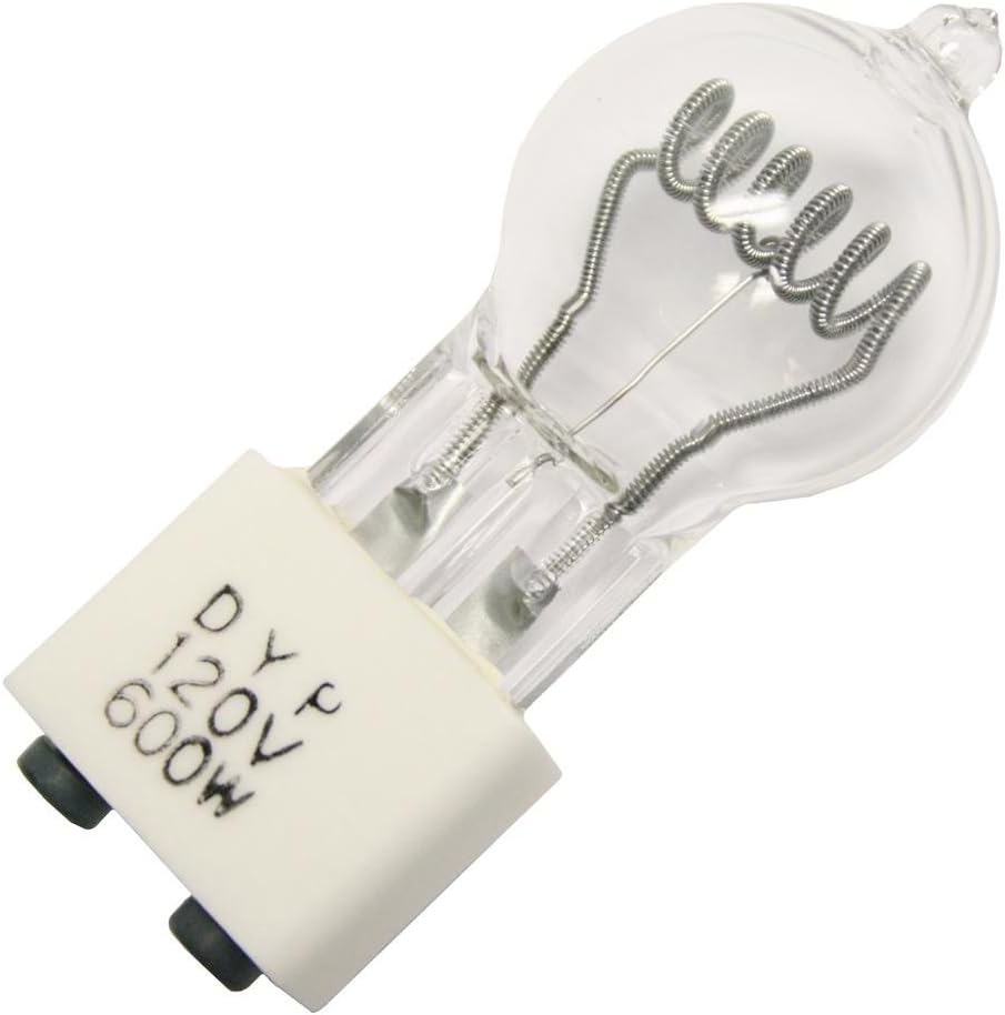 1000248 - DYP - Stage and Studio - G7 - 600 Watt Light Bulb - 120 Volts - G9.5 Base - 3200K