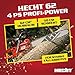 HECHT Kettensäge Benzin „Profi Power“ (62 cm³ / 4 PS) mit 50 cm Schwert, 20,8 m/s Kettengeschwindigkeit, robuster Metallkralle und einem Komplett Set – ausgelegt für Brennholz und Entastungsarbeiten.