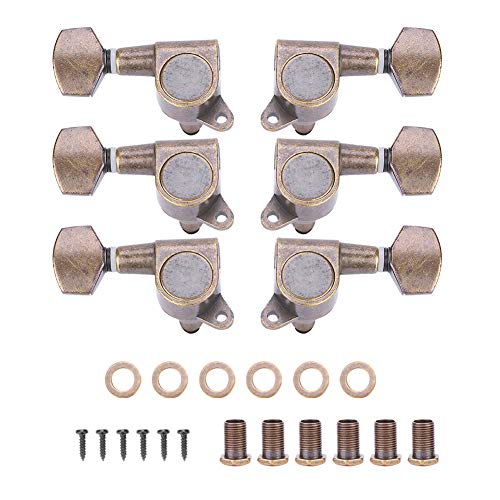 Fafeims Cheville pour accordeur de Guitare, Mécaniques pour Guitare électro-Acoustique 3L3R, 6L, 6R (facultatif)(3L3R) - Les Beatles, Paul McCartney, John Lennon, RIngo Starr, George Harrison Fafeims Cheville pour accordeur de Guitare, Mécaniques pour Guitare électro-Acoustique 3L3R, 6L, 6R (facultatif)(3L3R)