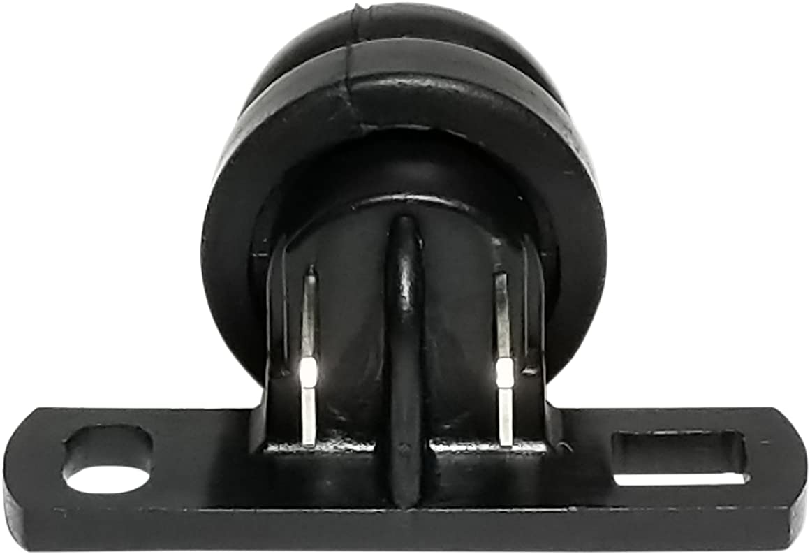 Attacco posteriore in alluminio specifico per bauletto MONOKEY®, nero SRA5108B