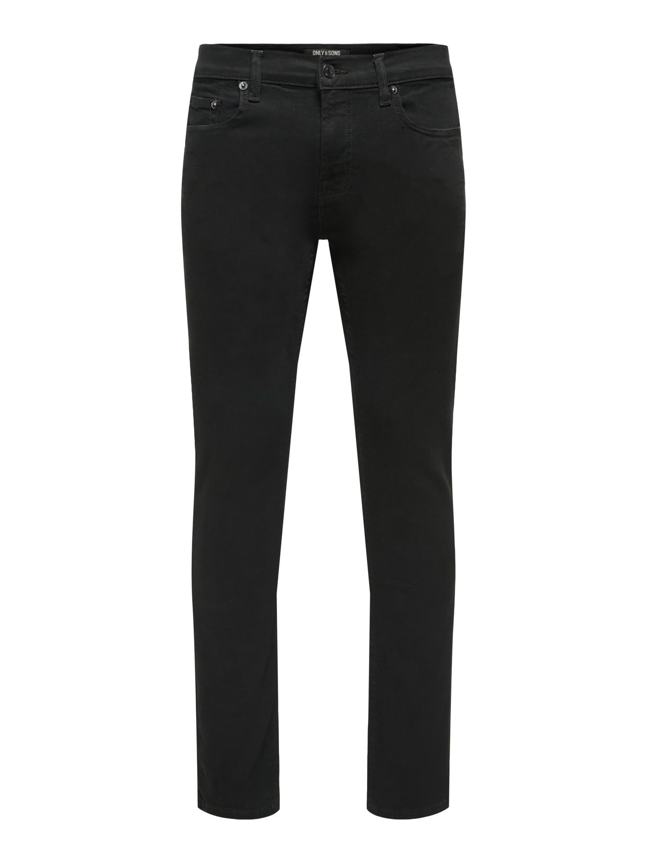 ONLY & SONS ONSLOOM Black DCC 0448 NOOS Male Slim Fit Jeans, Black (Black Denim), 29 W/32 L