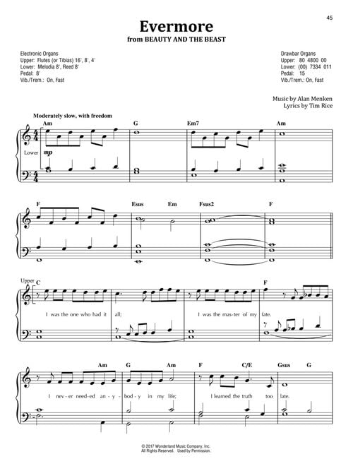 First 50 Songs You Should Play on the Organ | Easy Organ Sheet Music Songbook | 50 Accessible Arrangements with Lyrics | Must Know Songs for Organ Players | Perfect Gift for Beginners image 5