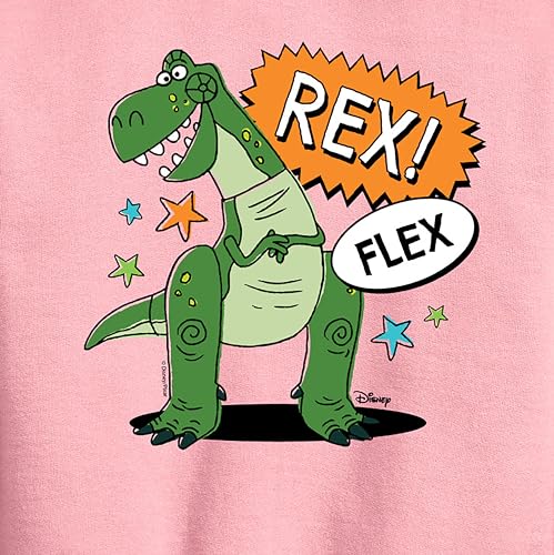 Disney - Toy Story - Rex Flex - Toddler & Youth Crewneck Fleece Sweatshirt2