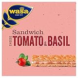 wasa knäckebrot  Wasa Sandwich Käse, Tomate & Basilikum Multipack, 8er Pack (8 x 120g)