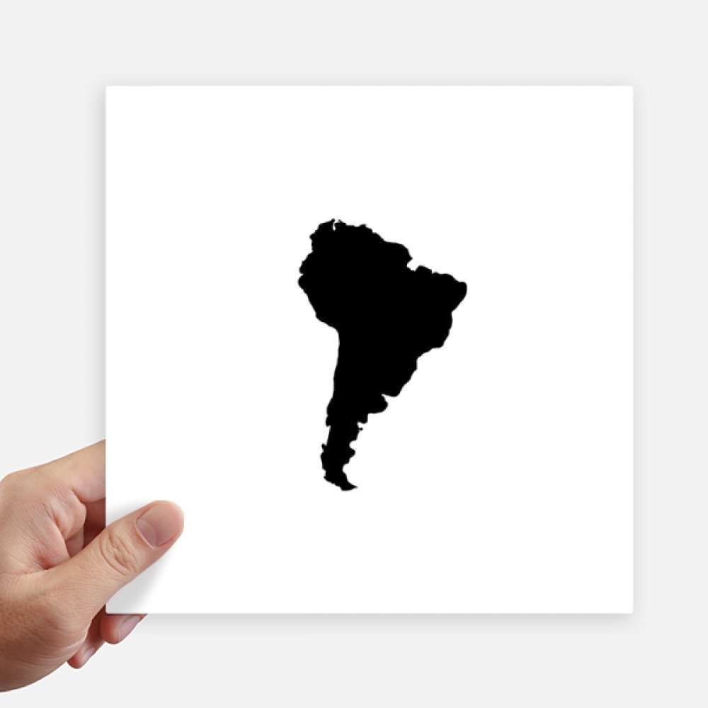 Pegatinas de Suramérica de 20x20cm calcomanías verdes de pared y ordenador