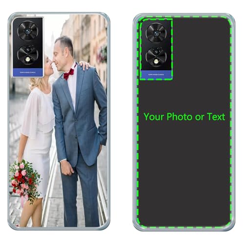 Custodia Personalizzata Per Cubot Note 40 Con Foto O Scritta - Cover In Silicone TPU Antiurto - Regalo Unico