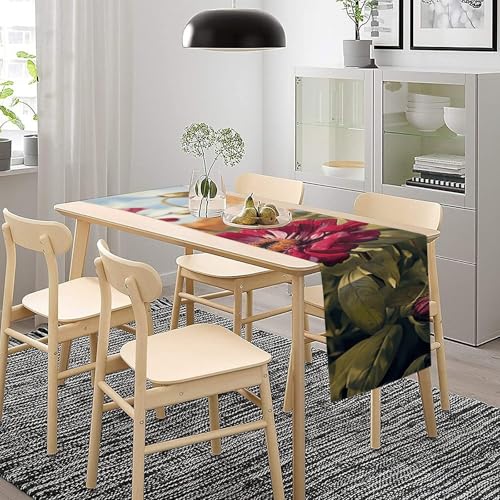 Chemin de table en lin lavable pour protéger et décorer votre table - 8