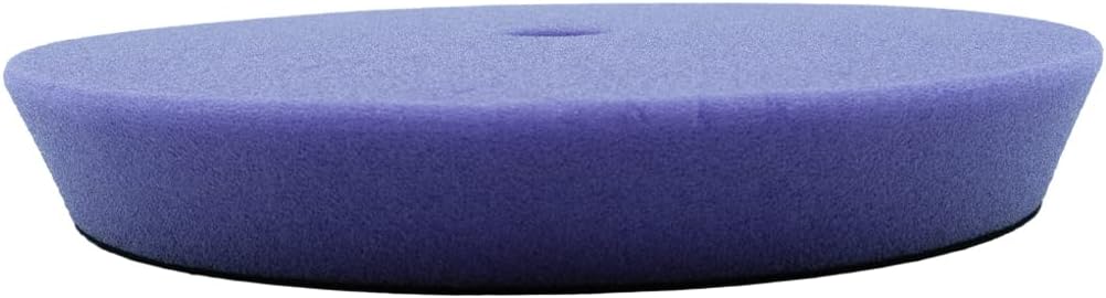 3D Light Purple Foam Polishing Pad | Professional Grade Foam for Polish, Glaze, Wax | Maximizes Paint Gloss | Car Care Detailing | 6.5” Round