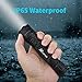 NULIPAM LED Tactical Flashlight with Rail Mount 1200 Lumens Zoomable USB Rechargeable Light,Battery, Pressure Switch Included