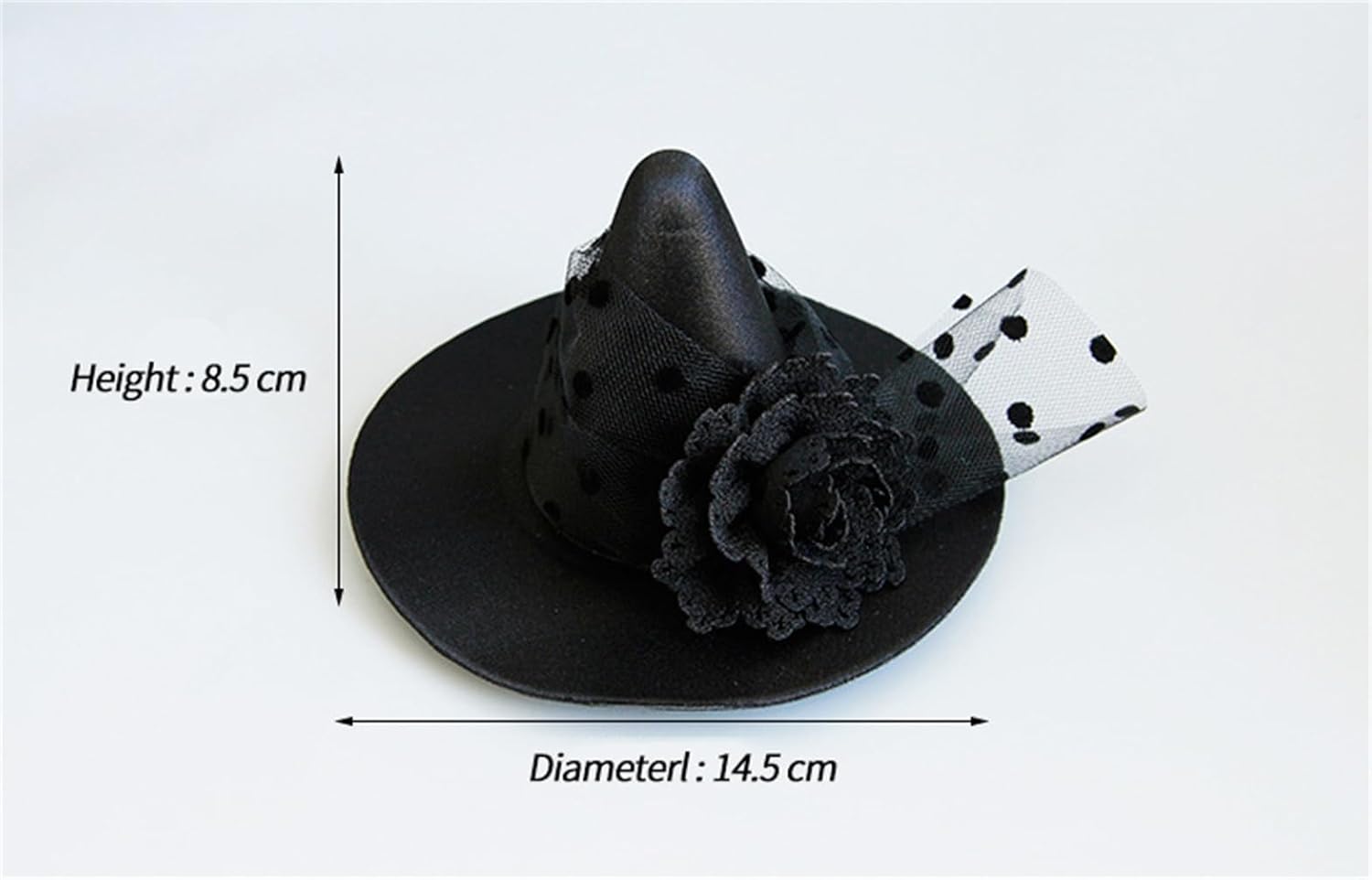 Sup-Coente Fascinators For Women Tea Party Hats Church Halloween Headwear - Image 4