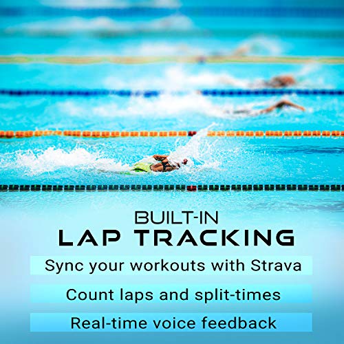 Waterproof Delphin v1.0 Smart Player Bundle for Swimming - Compatible with Audible, Spotify, and More! (8GB, Swimbuds Sport) - Image 6