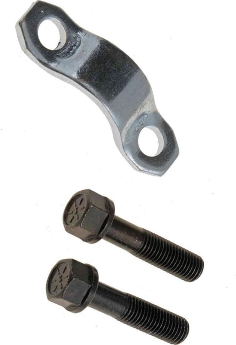 Front Universal Joint Strap Kit for Chevrolet V1500 Suburban,V10 Suburban,V20 Suburban 1987 1988 1989 1990 1991 1x