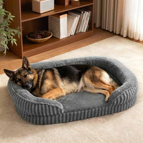 MIXJOY Orthopedic Dog Beds Large Sized Dog,Washable XXL Large Dog Bed,48"