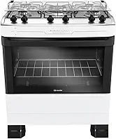 Fogão Mueller 5 bocas Branco com Tripla Chama Bivolt MFI5BF