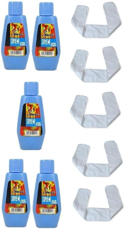 Simco Supreme Beard Hair Fixer With Thata Pack of 5 (100Gm. Each)