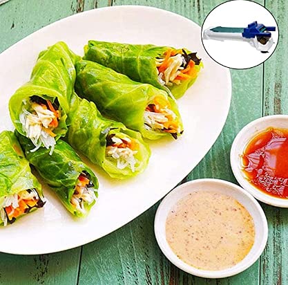 Produktbild von Weinblätter-Roller – Gemüse- & Fleischroller Aus ABS – Einfach & Kompakt Für Sushi, Picknick & Co.