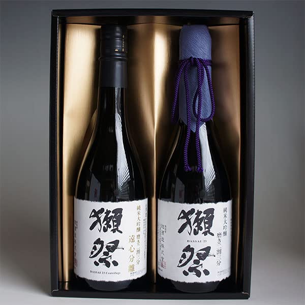 Amazon.co.jp: 日本酒セット 獺祭 飲み比べ 純米大吟醸 遠心分離 23と
