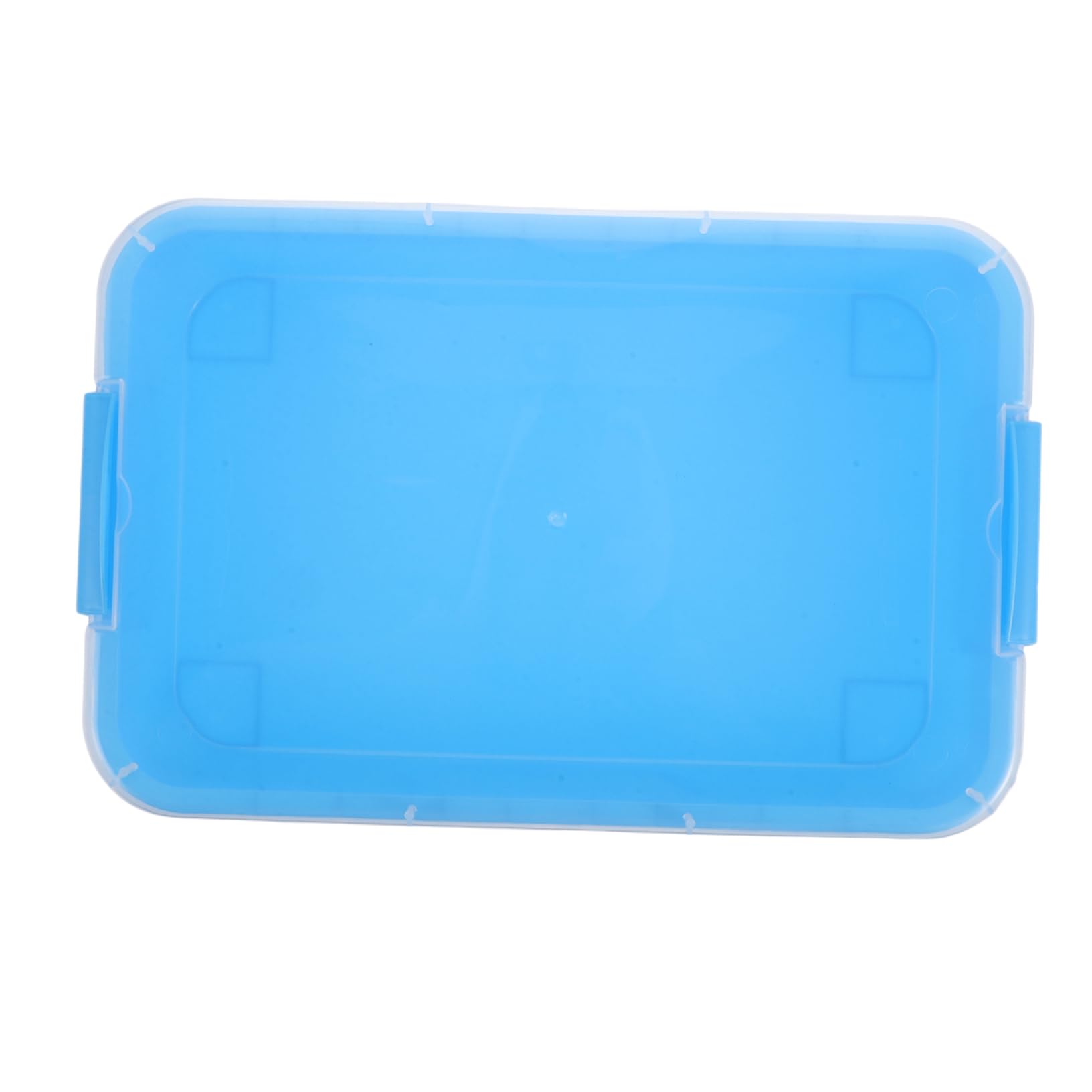 Sosoport Multifunctional Storage Box with Hinged Lid Desktop Sandbox for Toddlers Toys Organizer for Preschool Home Activities