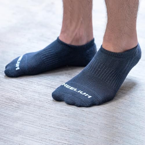 Image of HEELIUM Bamboo Ankle Socks for Men & Women | Ultra-Soft, Odour-Free, Thin & Breathable | 3X Softer than Cotton | Sizes - M (UK 4-8) & L (UK 9-13)