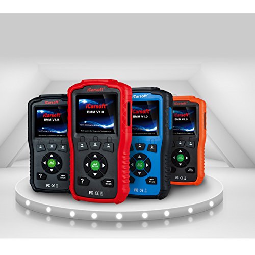 Escáner iCarsoft BMM V1.0 con función de reinicio SAS y lectura de fallos motor BMW 2