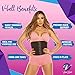 Vanna Belt: V-Belt 2.0 Waist Trainer for Women with Long Torsos, Seamless, Flexi-Boned Waist Trainer, Compression garment Belt for Body Sculpting, Hook-and-Eye Closure, 13-14 Inches Long, XXL Black