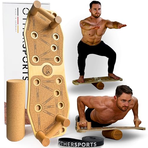 OTHERSPORTS Sportboard 3 - Ganzkörper Balance Trainingsgerät für zuhause...