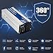 XYZ INVT 800W Pure Sine Wave Inverter DC 24V to AC 110V 120V, 1600W Peak Power Inverter with 2 AC Outlets and LED Display for Car, Truck, Solar, Home Off Grid Over 90% Efficiency