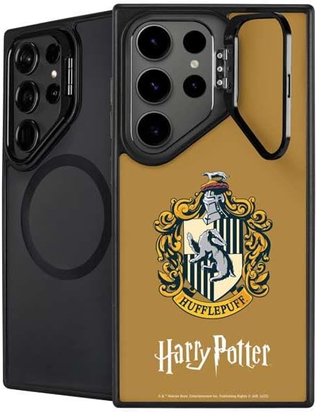 Skinit Kickstand Phone Case Compatible with Galaxy S24 Ultra - Officially Licensed Wizarding World Harry Potter Gryffindor House Crest Design