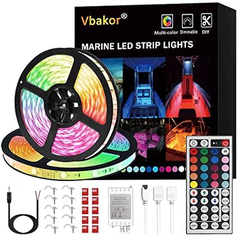 Vbakor 32.8FT LED Strip Lights for Boats Cover