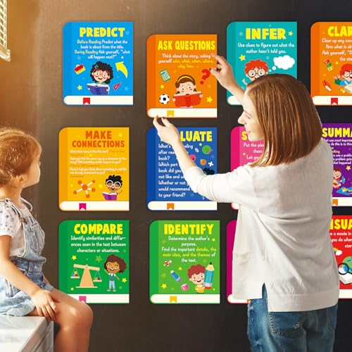 Affiches de stratégies de lecture pour crèche et bibliothèque - 5