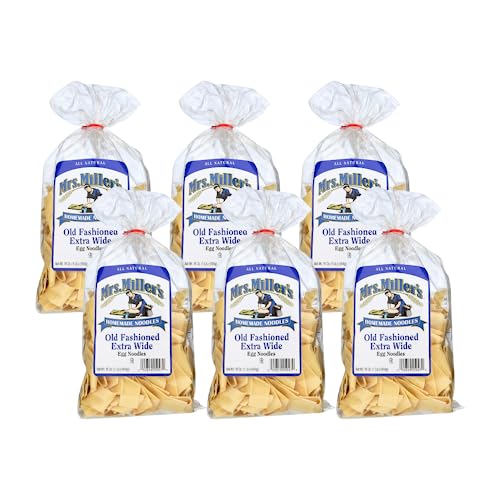 Mrs. Miller's Egg Noodles, Homemade Amish Style Pasta, Traditional Family