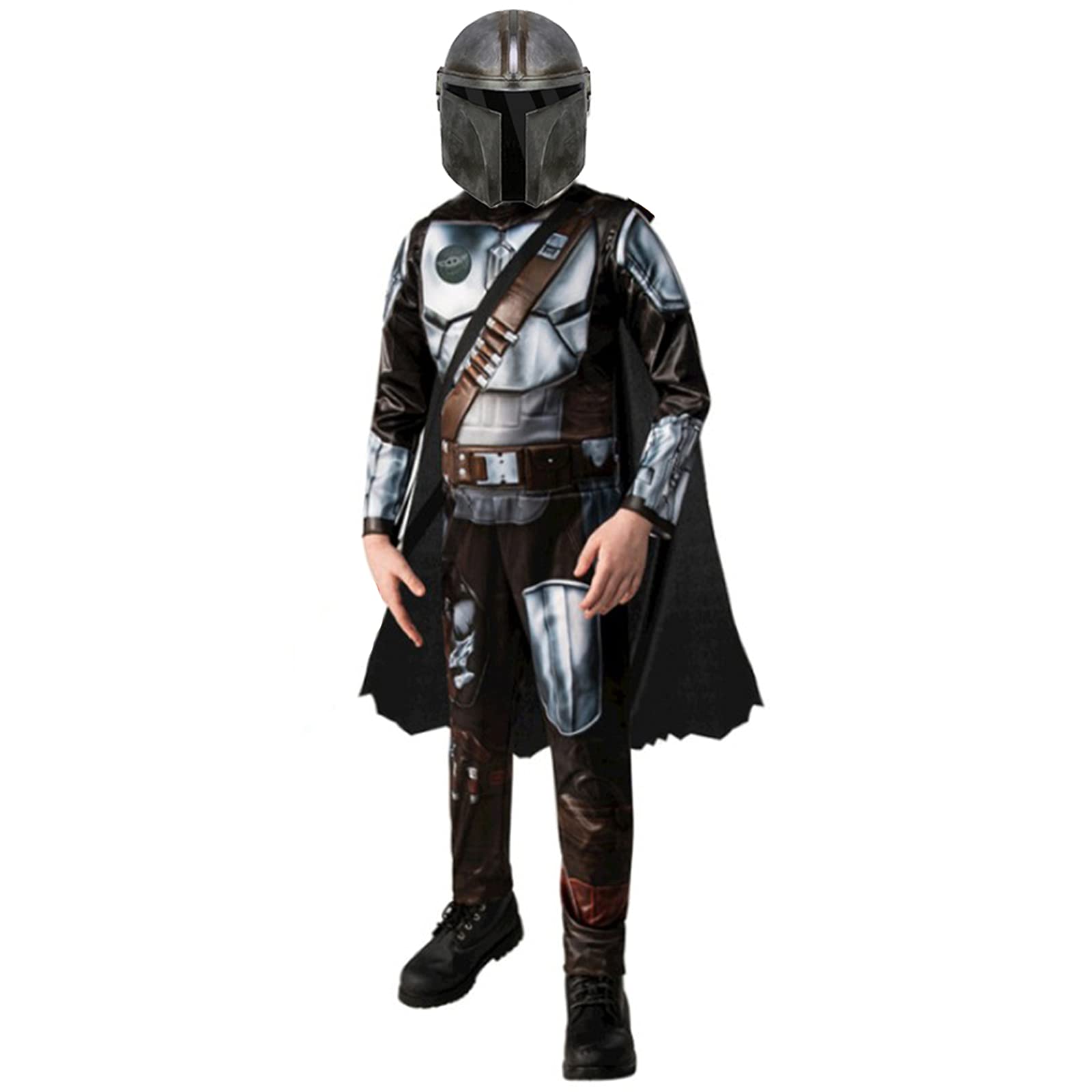 Buy Mandalorian Cosplay Costume with for Kids SW Black Series Halloween