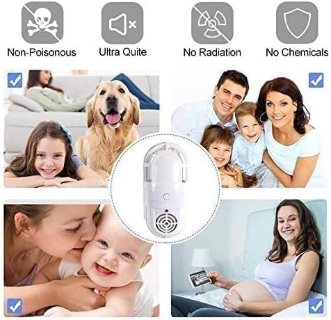 Image of Electric Mosquito Killer, Fly Insect Killer Machine, Insect Bug Zapper,Fly Catcher and Trap Killer LED Lamp for Restaurants,Home, Kitchen, Kids Bedroom, Indoor, Outdoor Office.