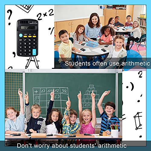 Pocket Size Mini Calculators Handheld Angled 8-Digit Display Calculator Basic Standard Calculators Small Accounting Desktop Calculator For Office School And Home (48 Pieces) #TOP3