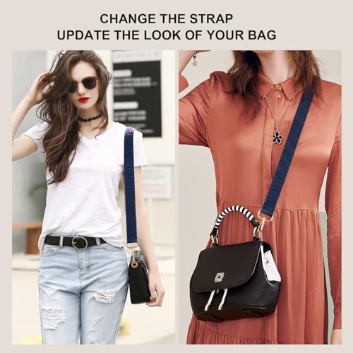 Image of Long Keeper Purse Strap Wide 3.8cm Shoulder Strap Crossbody Bag Strap Replacement Adjustable Guitar Straps for Women Handbags