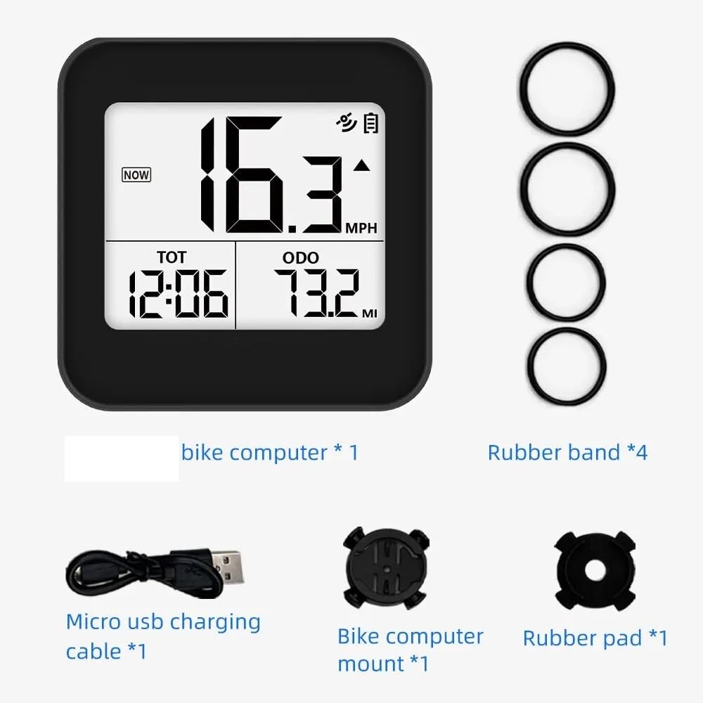 Contachilometri Bici Tachimetro for computer da bici Accessori for biciclette wireless Contachilometri ciclismo impermeabile