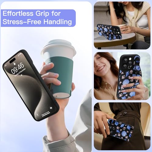 Coque iPhone 15 Pro antichoc sangle souple pour éviter les chutes de mobile - 6